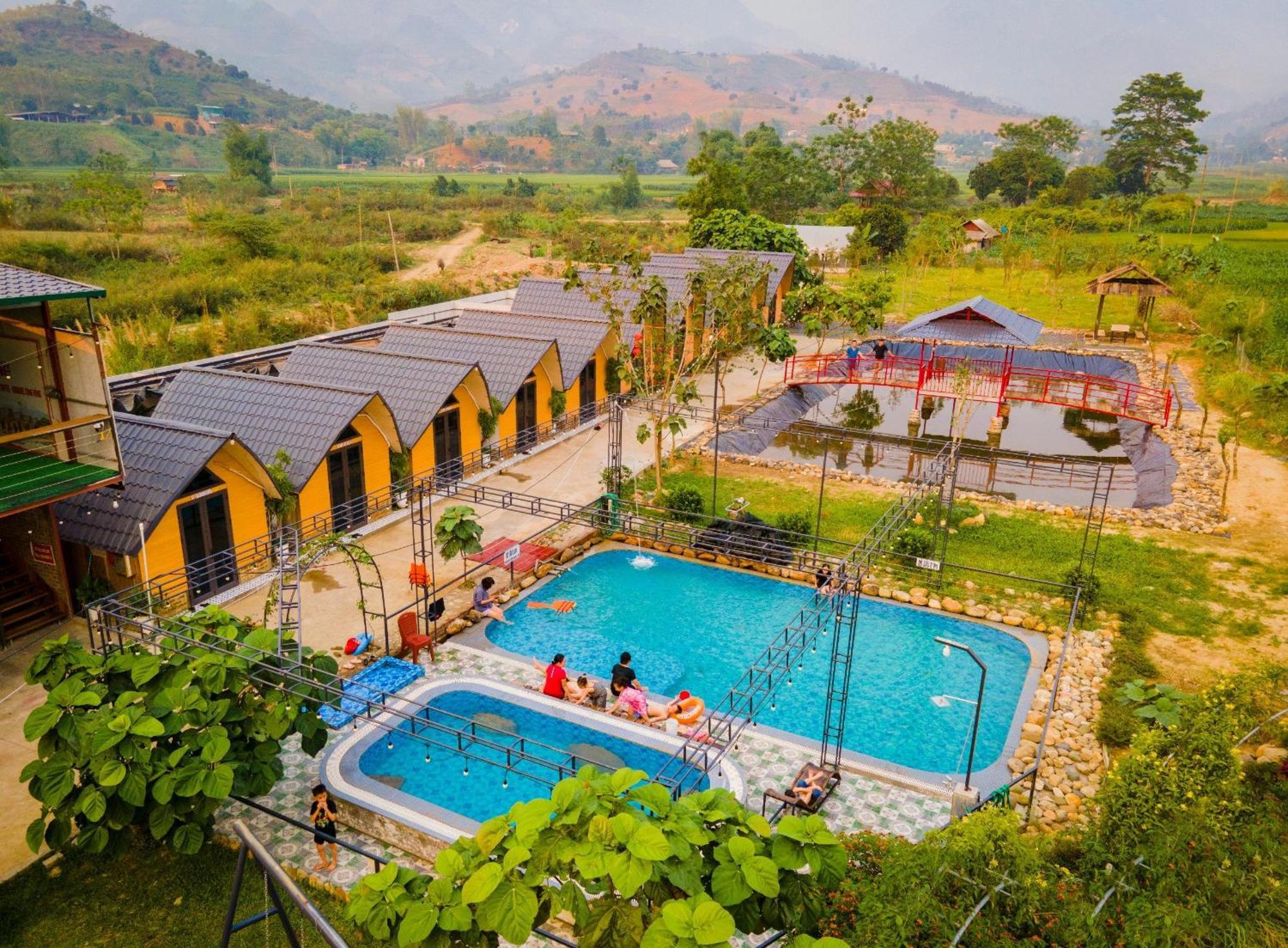 Homestay Suoi Khoang Minh Hang Yen Bai Exterior foto